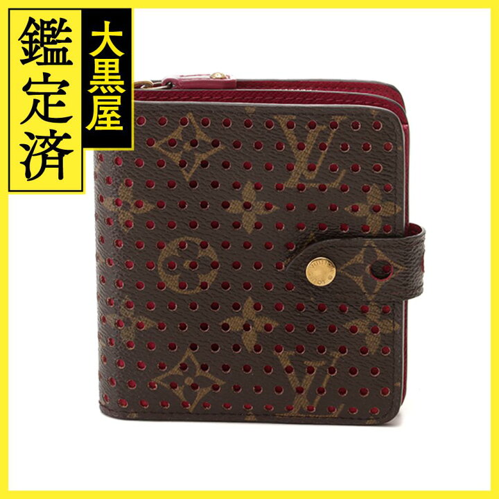 楽天市場】LOUIS VUITTON ルイヴィトン コンパクト・ジップ モノ  