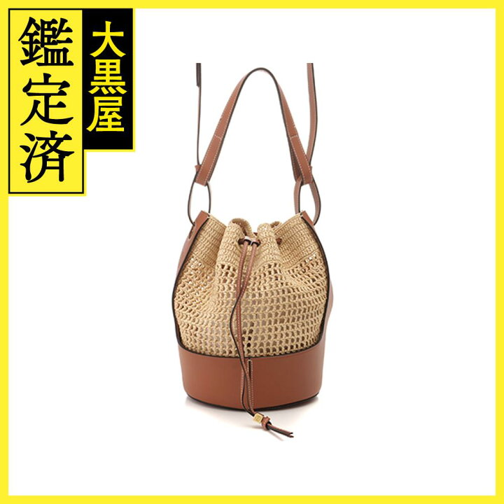 楽天市場】LOEWE ロエベ バルーン ミディアムバッグ ベージュ/ブラウン 