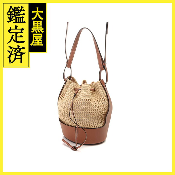 楽天市場】LOEWE ロエベ バルーン ミディアムバッグ ベージュ/ブラウン 