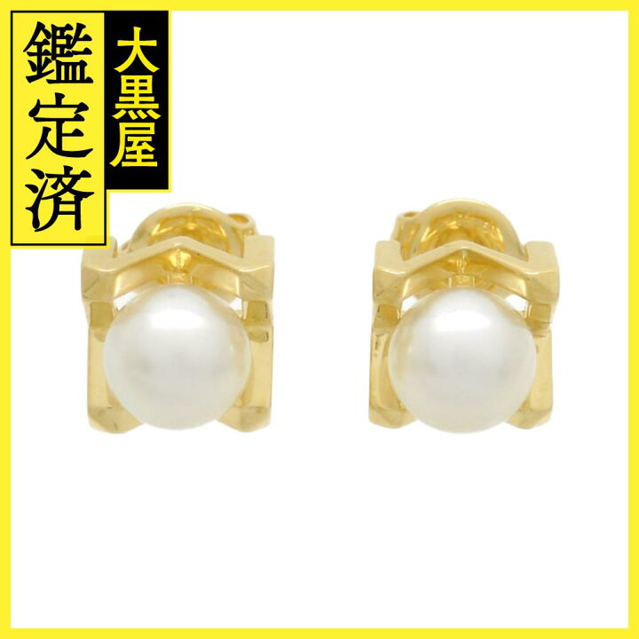 楽天市場】MIKIMOTO ミキモト Mコレクションピアス YG イエロー  