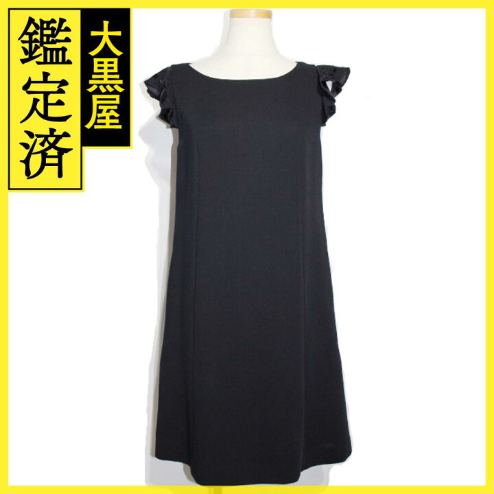 楽天市場】FOXEY フォクシー ワンピース レディース38 ネイビー  