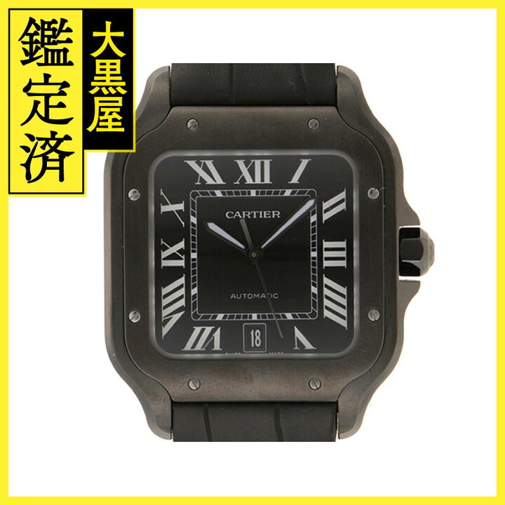 楽天市場】Cartier カルティエ サントス ドゥLM WSSA0039 SS/レザー 