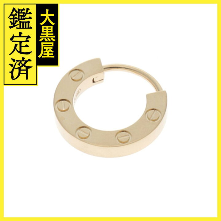 楽天市場】Cartier カルティエ ラブシングルピアス ジュエリー 