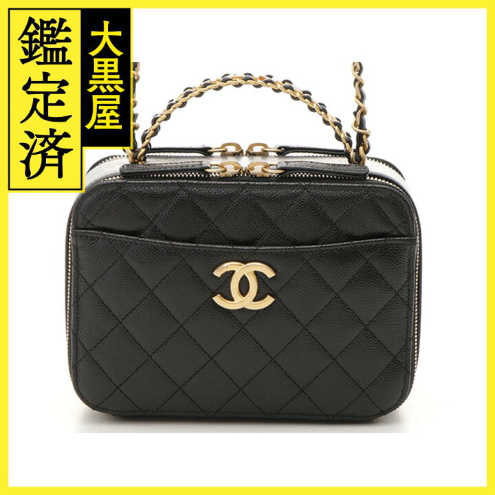 楽天市場】CHANEL シャネル マトラッセ スモール チェーン バニティ  