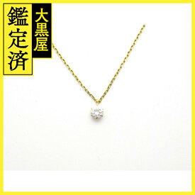 JEWELRY　ジュエリー　ネックレス　K18　ダイヤモンド0.23　約1.3g　2147300359181　【432】 【中古】【大黒屋】