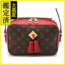 LOUIS VUITTON ルイ・ヴィトン サントンジュ モノグラム コクリコ ショルダーバッグ ハンドバッグ M43556【460】2146000371509 【中古】【大黒屋】