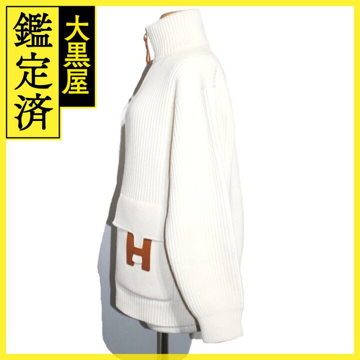楽天市場】HERMES エルメス 衣類 ニットジャケット レディース36 