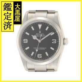 F番並行品 ROLEX ロレックス 腕時計 エクスプローラーI 114270 ステンレススチール ブラック文字盤 自動巻き【472】TS 【中古】【大黒屋】