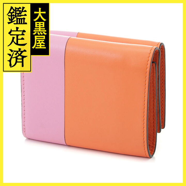 楽天市場】LOEWE ロエベ 三つ折り財布 トライフォールド ウォレット 