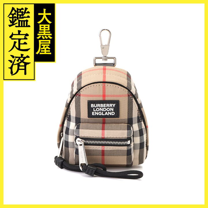 楽天市場】BURBERRY バーバリー バーバリーチェック バックパック 