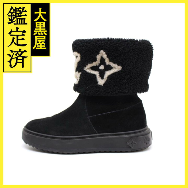 楽天市場】LOUIS VUITTON ルイヴィトン ムートンブーツ スノードロップ  