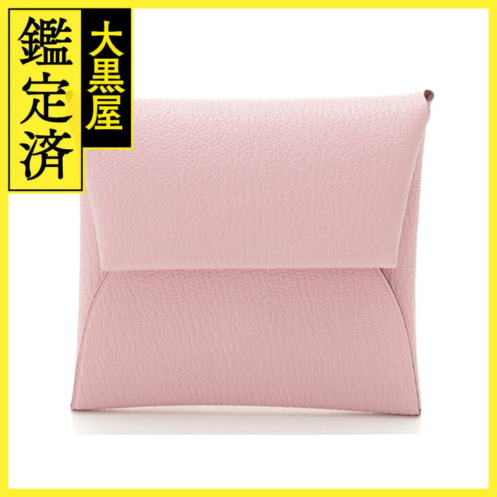 楽天市場】Hermes エルメス バスティア ローズサクラ/SV シェーブル D  