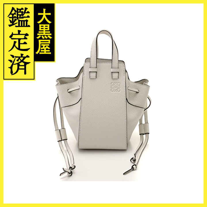 楽天市場】LOEWE ロエベ ハンモック ドローストリングミニ ホワイト  