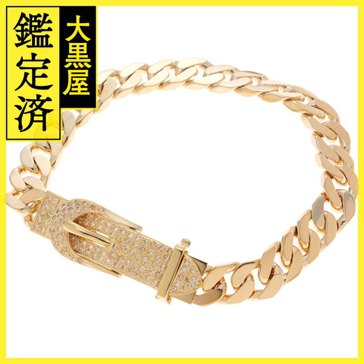 楽天市場】JEWELRY ジュエリー デザインブレスレット K18イエロー 