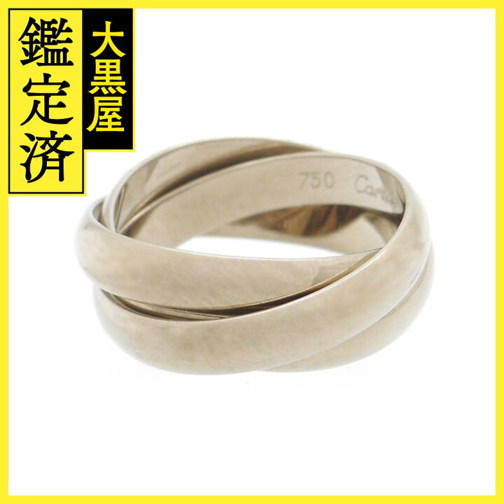 楽天市場】Cartier カルティエ 貴金属・宝石 トリニティリング 指輪 WG 