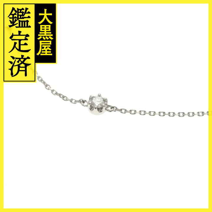 楽天市場】4℃ ヨンドシー ブレスレット PT850 K18 ホワイトゴールド 