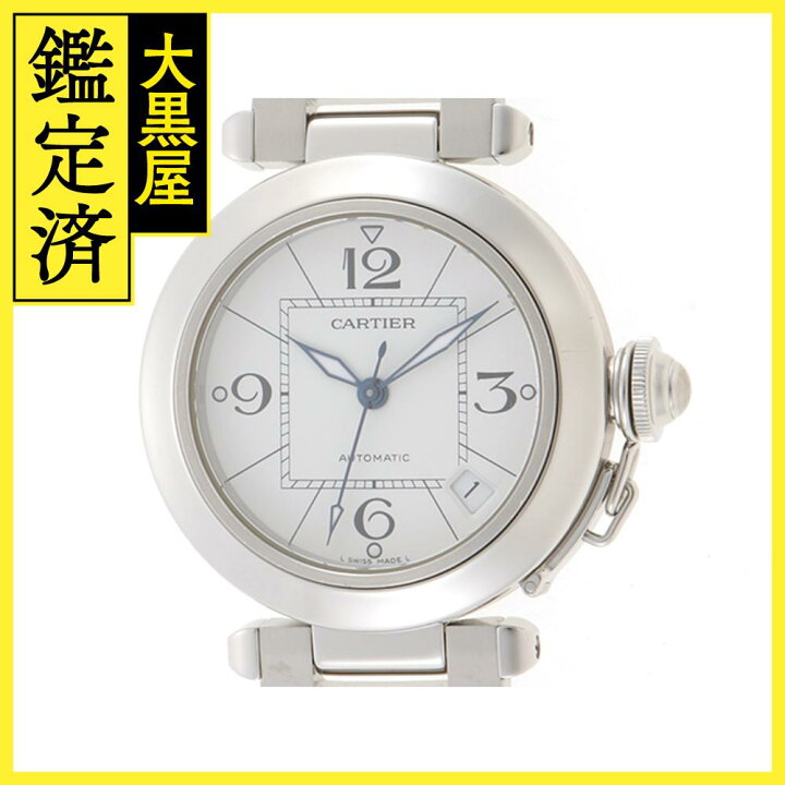 楽天市場】CARTIER カルティエ パシャC 自動巻き SS ホワイト文字盤  