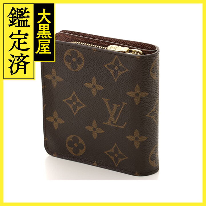 楽天市場】LOUIS VUITTON ルイヴィトン コンパクト・ジップ モノグラム  