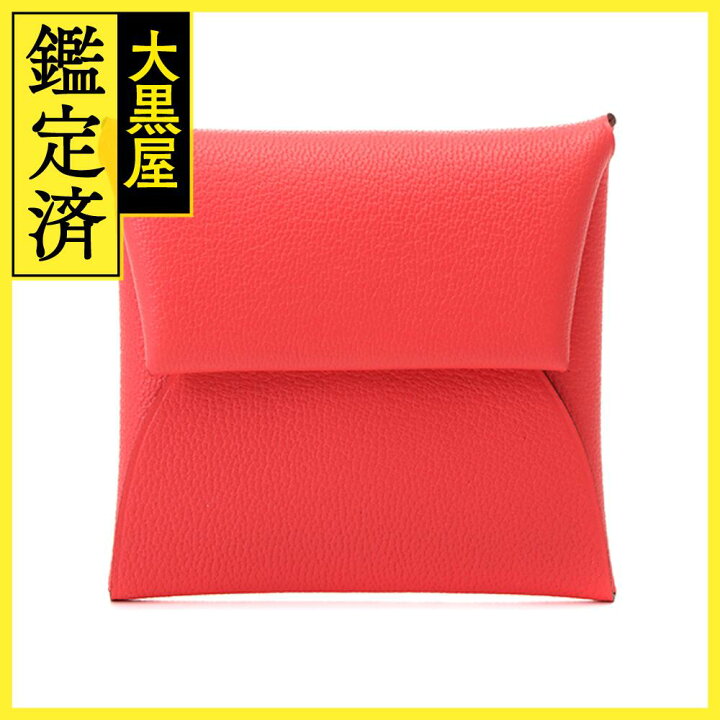 楽天市場】HERMES エルメス バスティア ローズテキサス/コインケース  