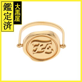 FENDI　フェンディ　FFリング GP #M　【472】KS 【中古】【大黒屋】