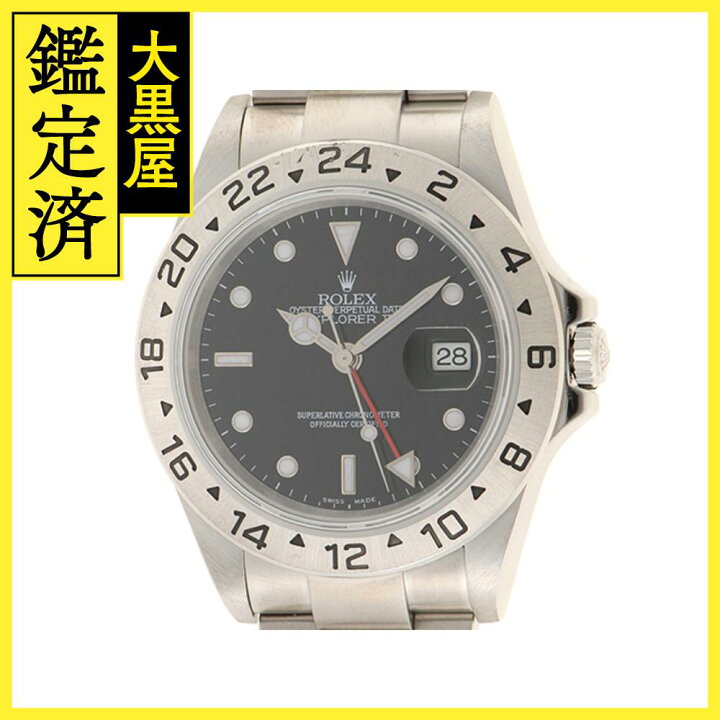 楽天市場】ROLEX ロレックス エクスプローラーII 16570 ブラック 