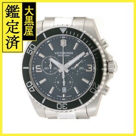 VICTORINOX　ビクトリノックス　時計　マーベリック　クロノグラフ　グリーン文字盤　アナログクォーツ　241946　メンズ　【430】2120500195193 【中古】【大黒屋】