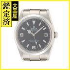 Z番 ルーレット無し 2006年並行 ROLEX ロレックス　メンズ オートマチック　エクスプローラーI 114270　ブラック文字盤 SS【472】HK 【中古】【大黒屋】