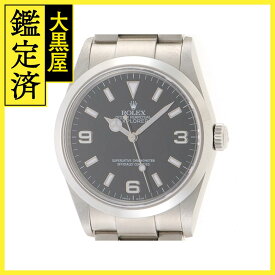 Z番 ルーレット無し 2006年並行 ROLEX ロレックス　メンズ オートマチック　エクスプローラーI 114270　ブラック文字盤 SS【472】HK 【中古】【大黒屋】