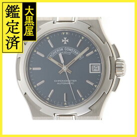 VACHERON　CONSTANTIN　ヴァシュロン・コンスタンタン オーヴァーシーズ ミディアムサイズ　自動巻き　ステンレス　ブルー　42052/423A-8878　【432】2143700182930 【中古】【大黒屋】