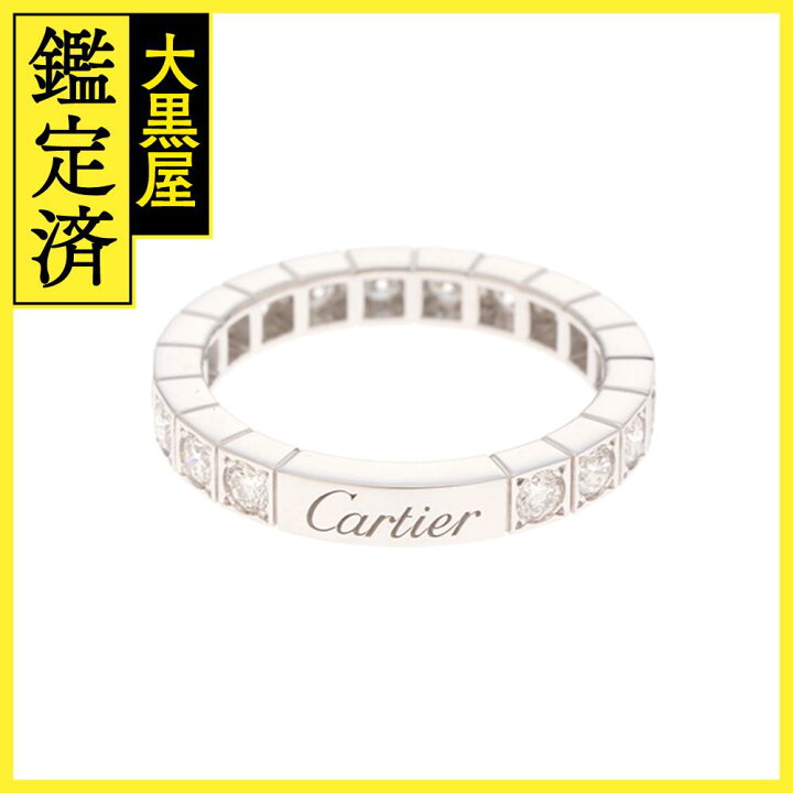 楽天市場】Cartier カルティエ ラニエールリングオールダイア/WG/53号 
