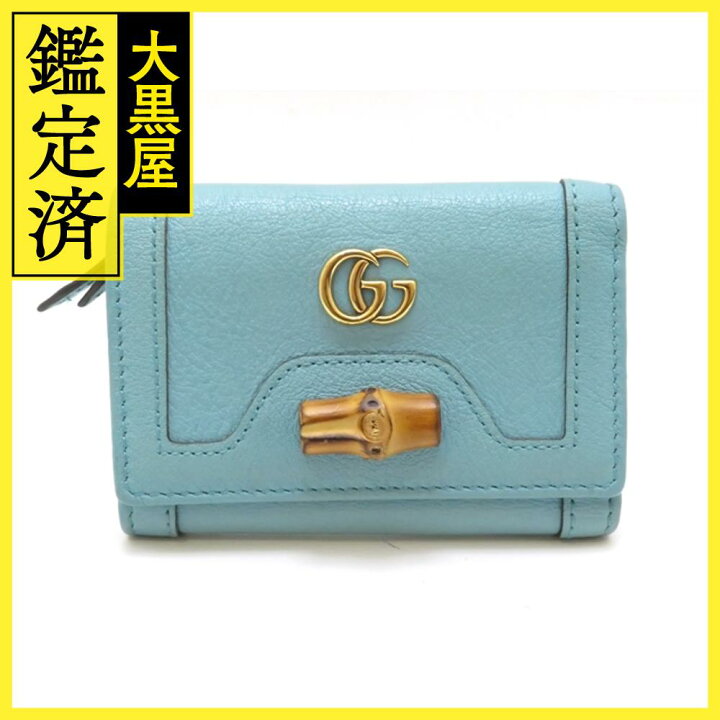 楽天市場】 GUCCI グッチ 小物 財布 バンブー ダイアナコンパクト  