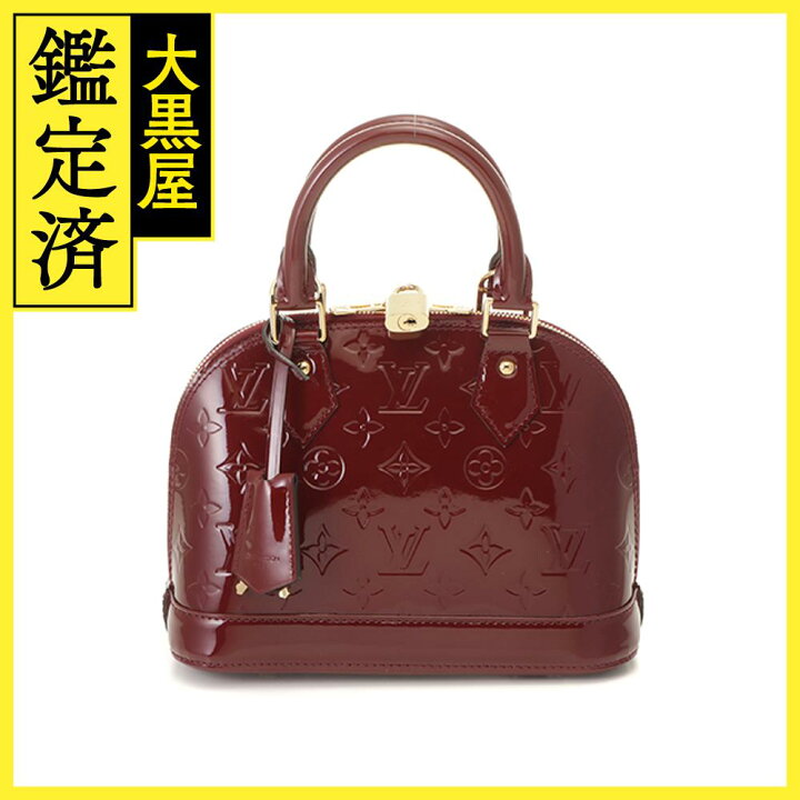 楽天市場】Louis Vuitton ルイヴィトン アルマBB ヴェルニ M90231  