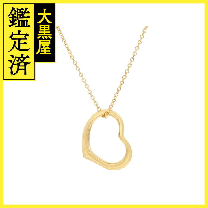 楽天市場】TIFFANY＆CO ティファニー オープンハートネックレス K18 