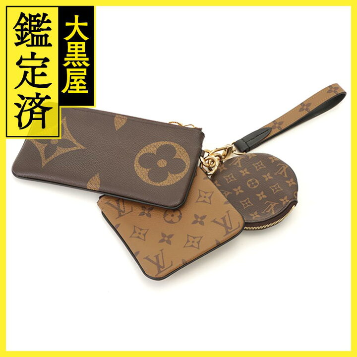 楽天市場】LOUIS VUITTON ルイヴィトン ポシェット・トリオ モノグラム  