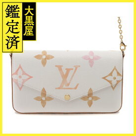 Louis Vuitton　ルイ・ヴィトン　ポシェット・フェリシー　モノグラム　ホワイト　M82520【430】2120000277764 【中古】【大黒屋】