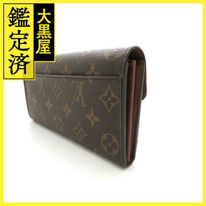 楽天市場】LOUIS VUITTON ルイヴィトン 長財布 ポルトフォイユ・サラ  