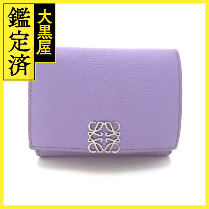 楽天市場】LOEWE ロエベ アナグラム トライフォールド ウォレット 三 