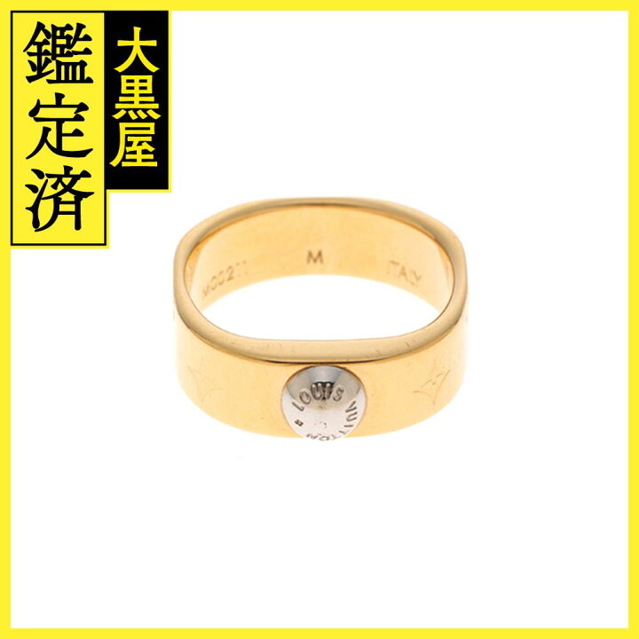 楽天市場】LOUIS VUITTON ルイヴィトン M00211 リング・ナノグラム 