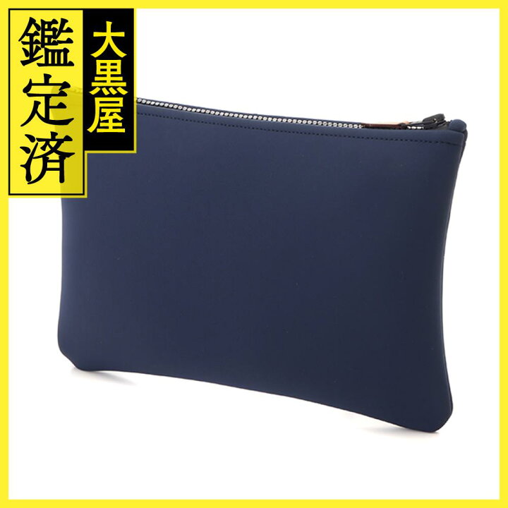 楽天市場】HERMES エルメス ネオバン・タラサMM ポーチ マリン  
