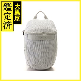 GIVENCHY ジバンシィ Gトレック バックアップ グレー メッシュ／ナイロン【430】2143700187140 【中古】【大黒屋】