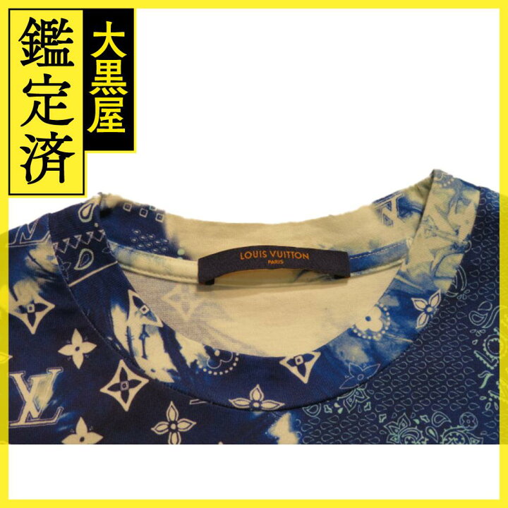 楽天市場】LOUIS VUITTON ルイヴィトン モノグラムバンダナTシャツ  