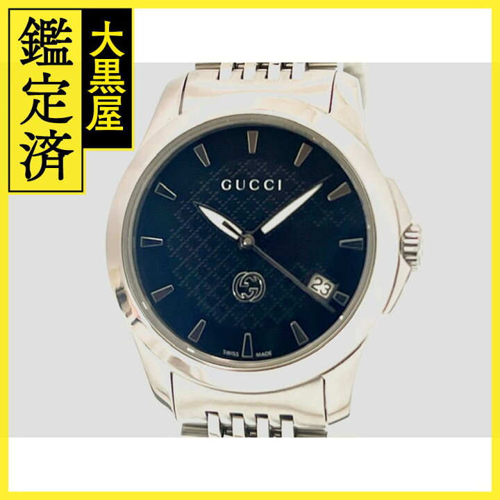 楽天市場】GUCCI グッチ レディース クオーツ Gタイムレス 126.5  