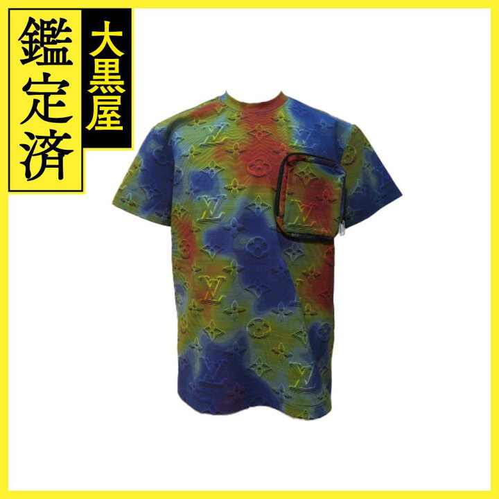 楽天市場】LOUIS VUITTON ルイヴィトン 3DモノグラムTシャツ メンズS 