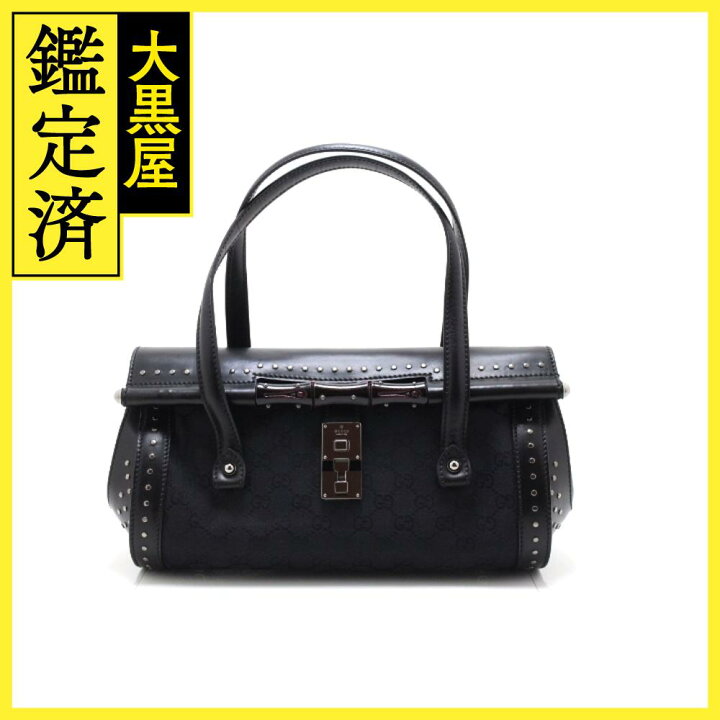 楽天市場】GUCCI グッチ バンブー スタッズ GGミニボストンバッグ 