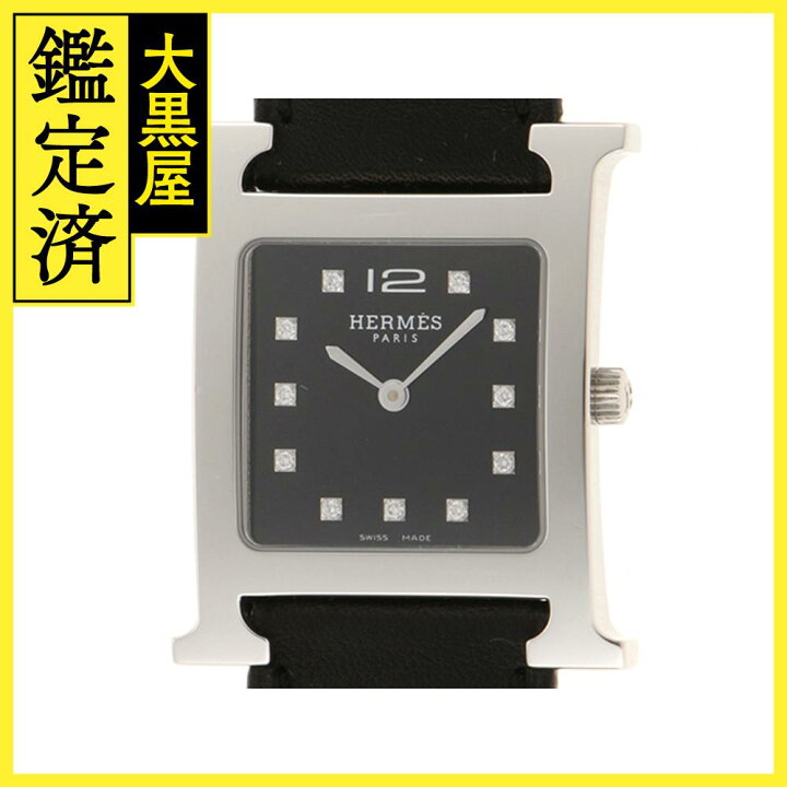 楽天市場】HERMES エルメス 腕時計 Hウォッチ HH1.510 12Pダイヤモンド  