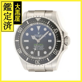 2021年2月正規品 ROLEX ロレックス 腕時計 シードゥエラー ディープシー 126660 Dブルー文字盤 ステンレス／セラミック 自動巻き【472】SJ 【中古】【大黒屋】