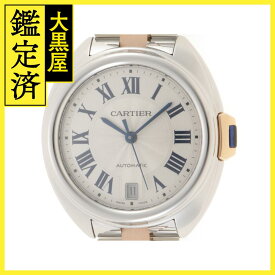 Cartier　カルティエ　クレ ドゥ　W2CL0003　自動巻き　SS/PG　レディース　シルバー【430】 2148103640896 【中古】【大黒屋】