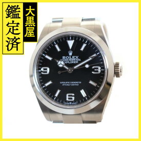 2024年　ROLEX　ロレックス　エクスプローラーI 40mm　224270　ステンレススチール　ブラック文字盤　メンズ　腕時計（2120000284632）【200】 【中古】【大黒屋】