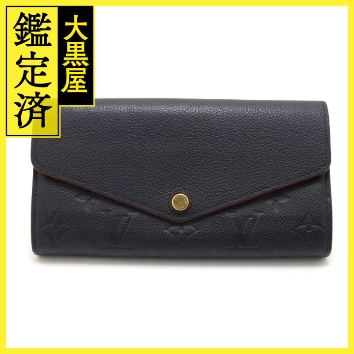 楽天市場】LOUIS VUITTON ルイ・ヴィトン ポルトフォイユ・サラ 長財布 