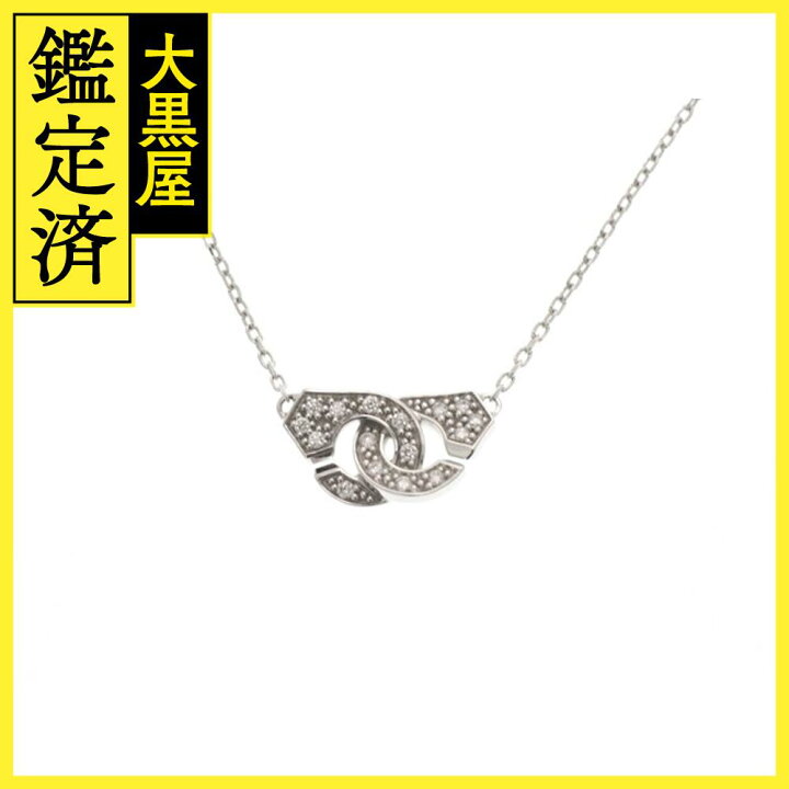 楽天市場】dinh van ディンヴァン メノット ネックレス K18 ホワイト 